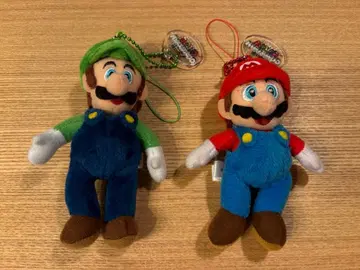 [ 무료배송 ] 마리오 & 루이지 봉제 인형 키링 세트