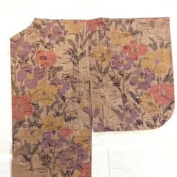 꽃무늬 울 기모노