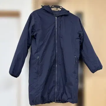 FieldCore 워크맨 발수 패디드 롱 후디 여성용 M 네이비