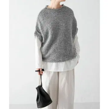 카구레 알파카 루즈 베스트 그레이