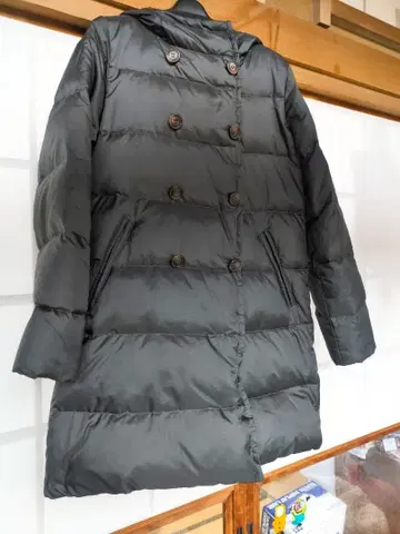 캐스키드슨 다운 코트 S 짙은 그레이