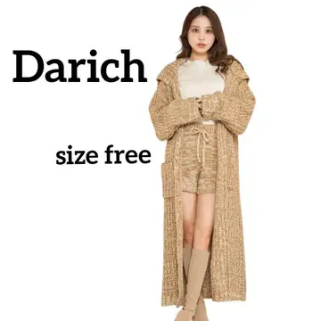 미사용 새상품 [ Darich ] 믹스 니트 코디건 (베이지) 가디건