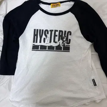 HYSTERIC 메쉬 래글런 T셔츠 프리 사이즈