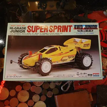슈퍼 스프린트 1/32 플라스틱 모델 키트 미니 사륜구동 레트로