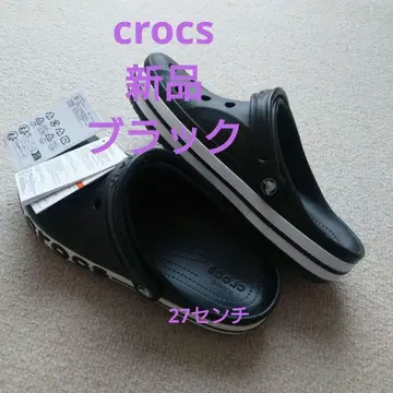Crocs 블랙 클로그 샌들
