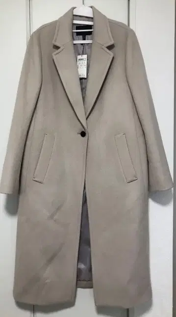 [ 미사용 새상품 ] iCB 울 비버 체스터 코트