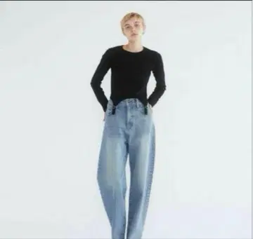 [ searoomlynn ] 하이웨스트 loose 데님 SRL 03