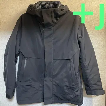 UNIQLO +J 하이브리드 다운 블랙 M 사이즈