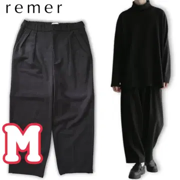 리메일 remer 루즈 베이직 와이드 팬츠