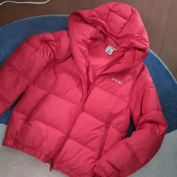 X-GIRL 후드 부착 다운 자켓 2