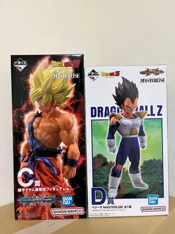 제일복권 드래곤볼 옴니버스 C상 손오공 D상 베지터 피규어