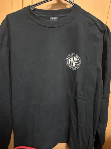 HUF 롱 T셔츠 블랙 L 사이즈