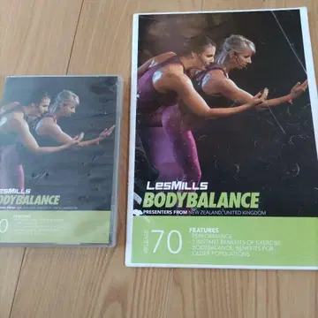 LesMills BODYBALANCE 70 CD.DVD 코리오 시트
