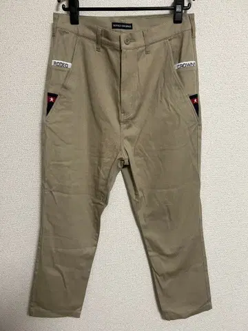 RODEO CROWNS 베이지 치노 팬츠