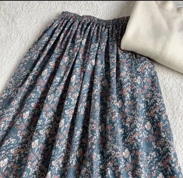 리버티 원더 포겔 스커트 카구레 어반 리서치 도어스 스타일