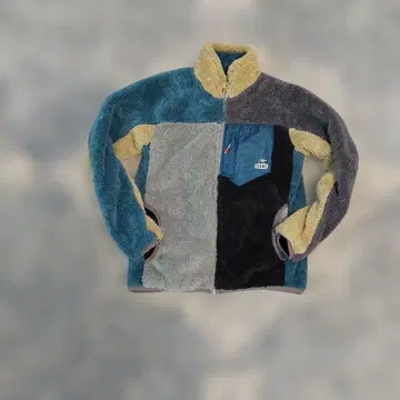 CHUMS 멀티 컬러 플리스 자켓 M