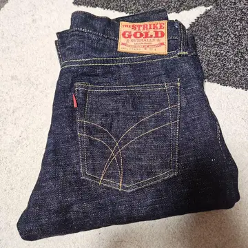 더 스트라이크 골드 다크 데님 슬림 핏