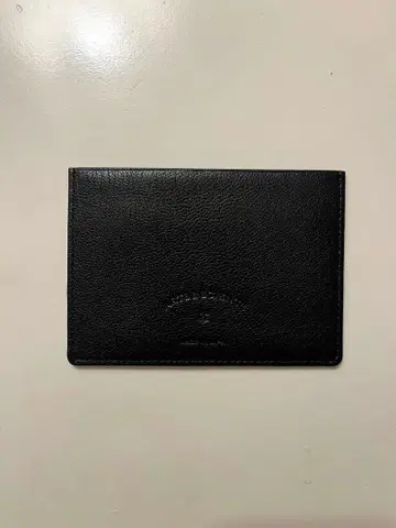 미사용 ARTS & SCIENCE 블랙 가죽 카드 케이스