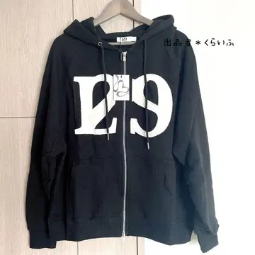 ILLIGO 129 로고 일리코 상의 후드티 후디 블랙