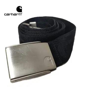 레어 Carhartt 칼하트 벨트 버클 로고 금장 장식 논홀 레어