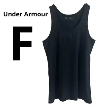 언더아머 [ F ] 블랙 탱크탑