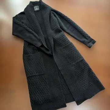 모라비토 롱 코트 가디건 코디건