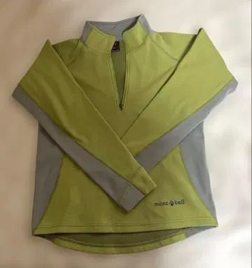 몽벨 롱 슬리브 지퍼 셔츠 여성용 M