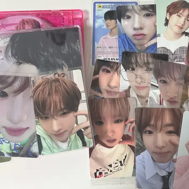 엔시티위시 사쿠야 컬러 팝팝 앨범 트레카 포카일괄