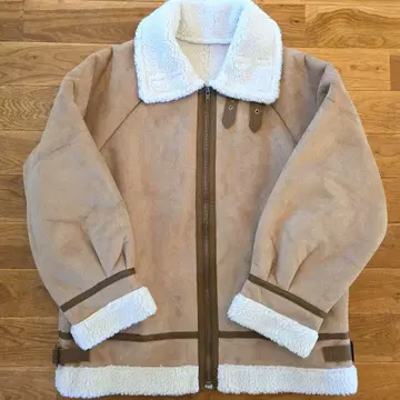 RayCassin 무스탕 자켓 보아 자켓