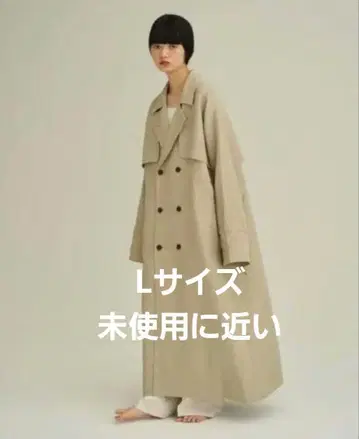 ENOF 롱 코트 트렌치코트