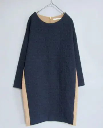 NorAh 노라 바이컬러 이소재 도킹 원피스 사이즈 38