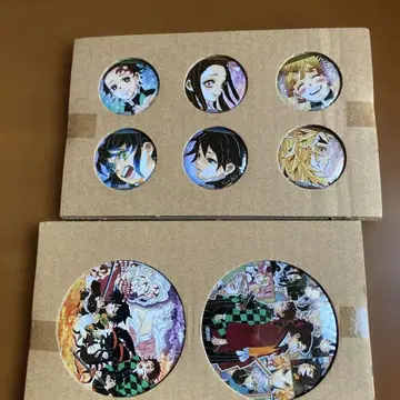 귀멸의 칼날 캔 배지