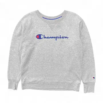 USA 구제 의류 챔피온 크루넥 앞 V 맨투맨 트레이닝복 로고