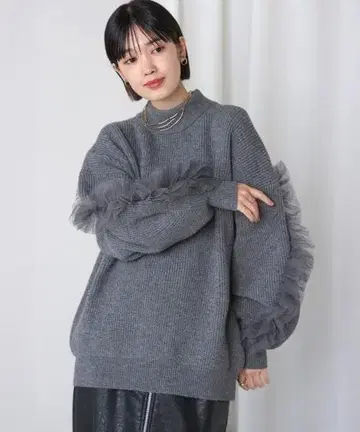 [택 포함 새상품] 부즈루드 암튤 하이넥 풀오버 Msize