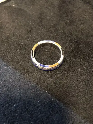 SAAD 실버 반지 멀티 컬러 925