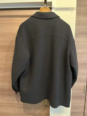 +J 유니클로 울 블렌드 오버 사이즈 셔츠 자켓