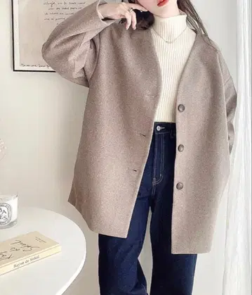 Lian 노카라 자켓