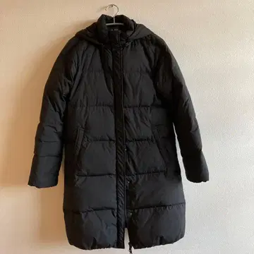 [ 롱다운 ] 블랙 M 사이즈