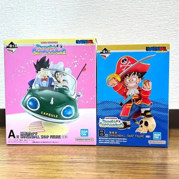 드래곤볼 제일복권 스냅 컬렉션 A상 손오공&치치 B상 손오공
