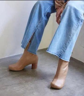 SLOBE IENA 스퀘어토 숏부츠 24cm