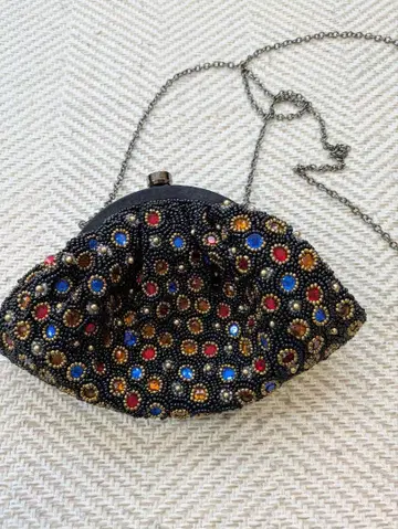 SANTI 파티 백 비쥬 클러치 백 새상품급 카미사키 메구미