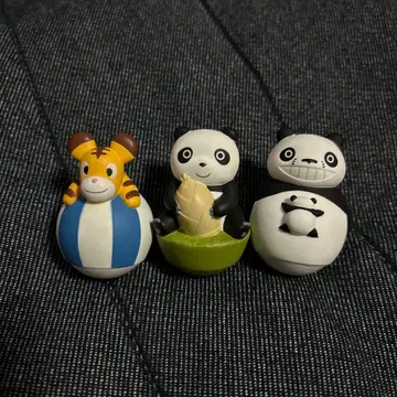 팬더코팬더 포동포동 흔들흔들 오키아가리코보시 3종 세트