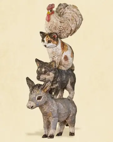 하시모토 미오의 브레멘 음악대 조각해 봤습니다. '브레멘 음악대'