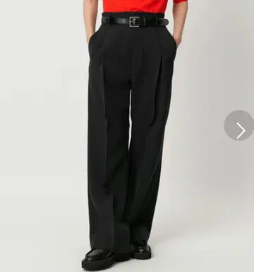 MARW UNITED ARROWS 턱 스트레이트 팬츠 36