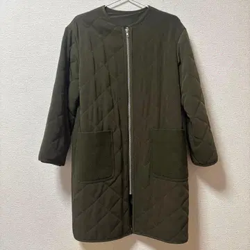 Mila Owen 퀼팅 롱 코트 사이즈 F