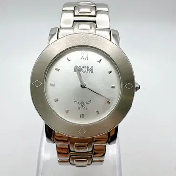 새상품급 작동품 MCM 남성용 여성용 손목시계 실버