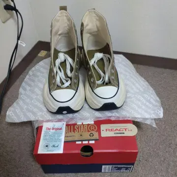 [ 가격 인하 ] CONVERSE 올리브 스니커즈