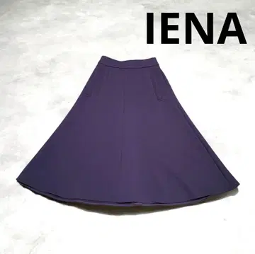 착용 횟수 1회 IENA 이에나 형태 플레어 스커트 36