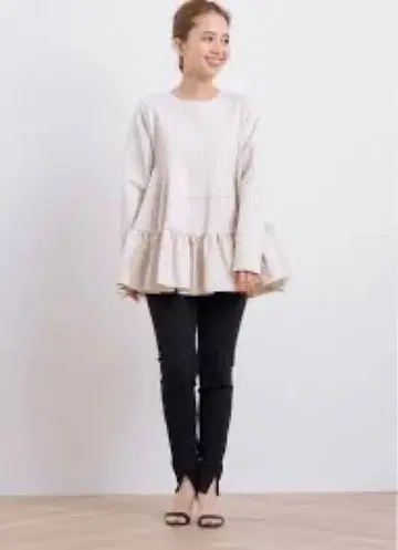 yori 누누 프론트 슬릿 레깅스 팬츠 34