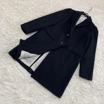 미착용 매킨토시 철학 체스터 코트 울 코트